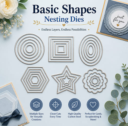 Basic Shapes Nesting Dies